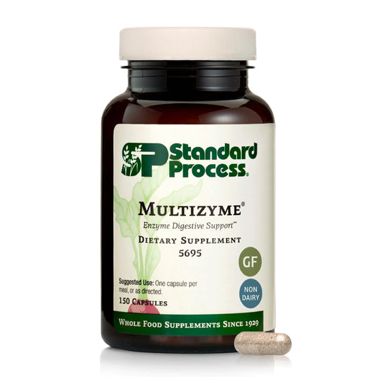Standard Process Multizyme – Pancreatic Enzyme Support for Protein, Carbohydrate & Fat Digestion | Gluten-Free, Non-Dairy, Non-Soy | 150 Capsules BritishVita | Premium UK Vitamins & Wellness Supplements