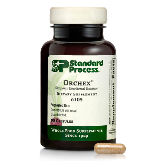 Standard Process Orchex - Whole-Food Nervous System Support, Mental Clarity & Stress Adaptability | 90 Capsules BritishVita | Premium UK Vitamins & Wellness Supplements