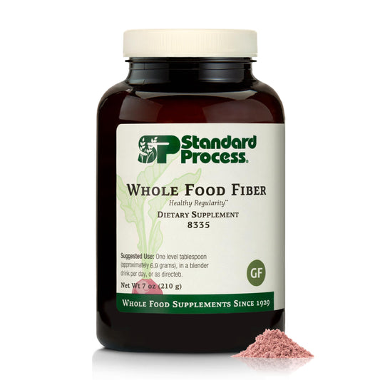 Standard Process Whole Food Fiber – Daily Fiber Supplement for Digestive Health & Gut Support | 7 oz BritishVita | Premium UK Vitamins & Wellness Supplements