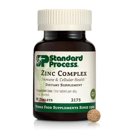 Standard Process Zinc Complex – Enzyme Function & Immune Support (90 Tablets)