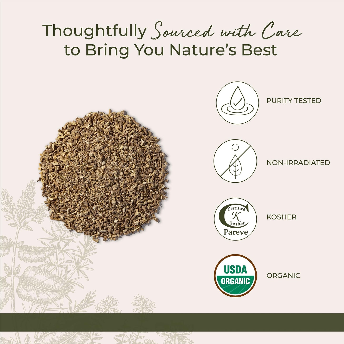 Starwest Organic Ashwagandha Root - Dried Herb for Tea & Wellness, 4 oz