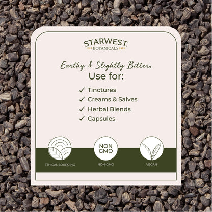 Starwest Botanicals Organic Black Cohosh Root - 4 oz | Cut & Sifted, Kosher, Non-GMO
