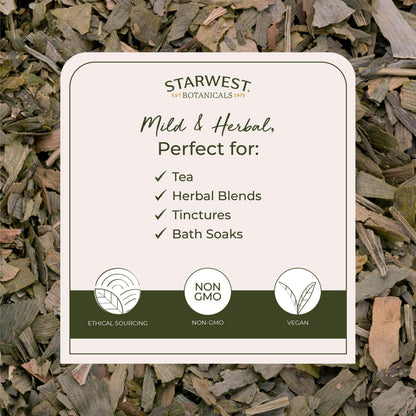 Starwest Botanicals Organic Ginkgo Leaf (Ginkgo Biloba) - 1 lb Bulk