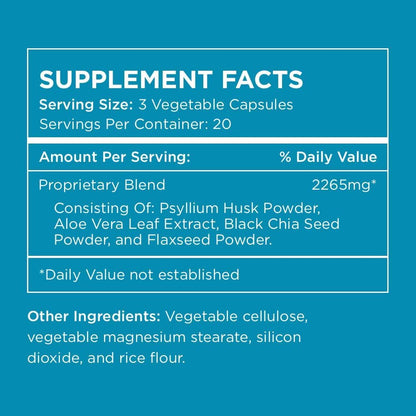 Pure for Men Stay Ready Fiber – Digestive Regularity (60 Vegan Capsules)