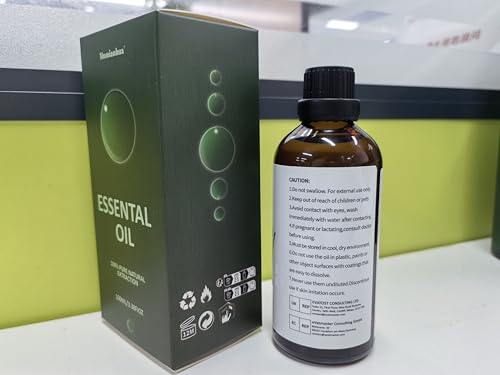 Pure Lemongrass Essential Oil - 3.38 Fl Oz | Aromatherapy & Skin Care by Mumianhua