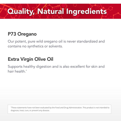 Physician's Strength OregaWild – 30 mL 100% Wild Oregano Oil | 432 Servings