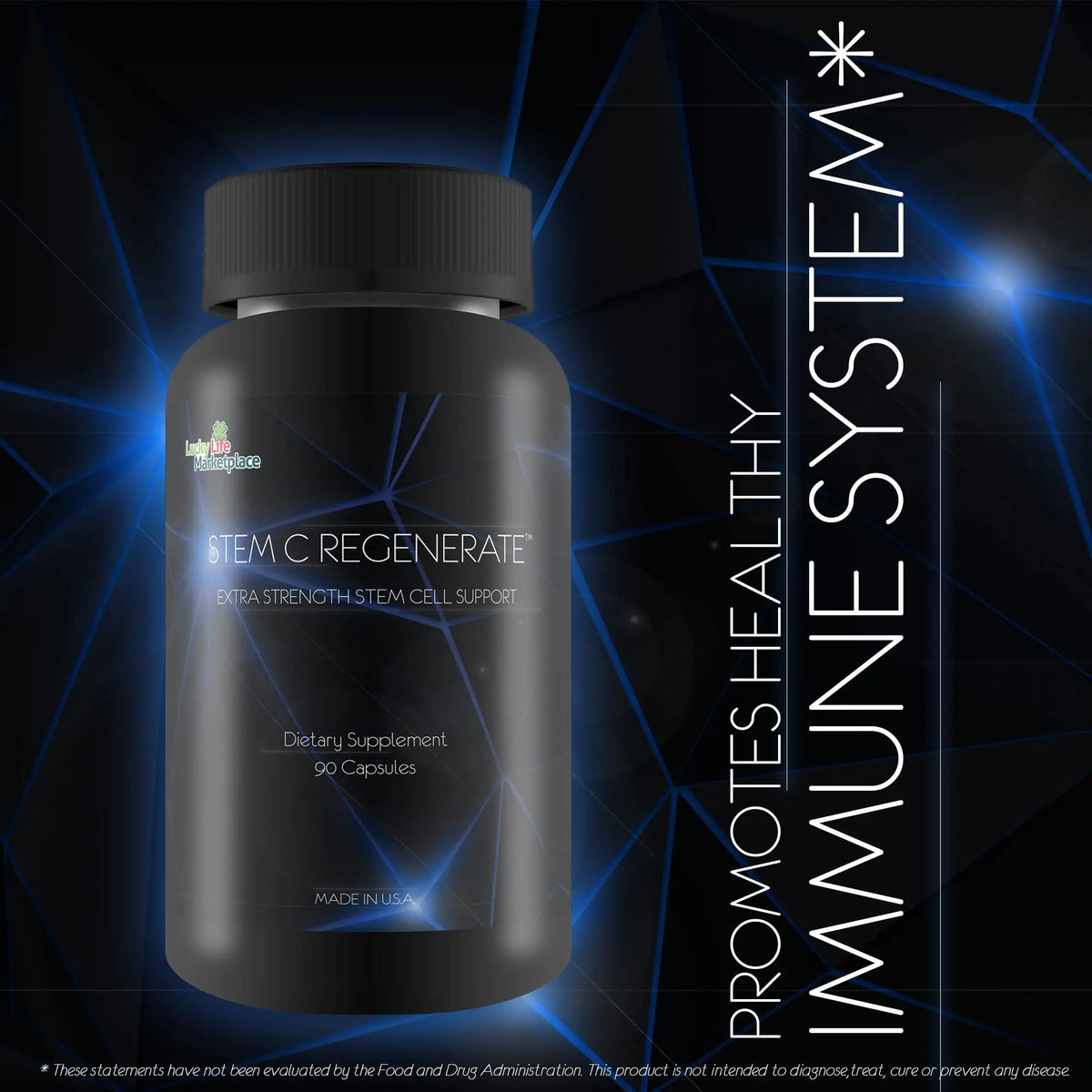 Stem C Regenerate - Natural Stem Cell Support & Anti-Inflammatory Boost BritishVita | Premium UK Vitamins & Wellness Supplements