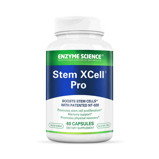 Stem XCell Pro by Enzyme Science - Antioxidant & Stem Cell Health, 60 Capsules BritishVita | Premium UK Vitamins & Wellness Supplements