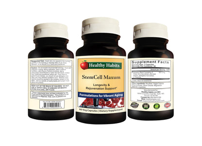StemCell Maxum Plant Based – Age Defying Stem Cell Support | Healthy Habits