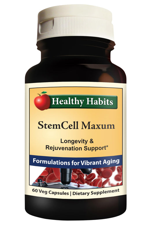 StemCell Maxum Plant Based – Age Defying Stem Cell Support | Healthy Habits BritishVita | Premium UK Vitamins & Wellness Supplements