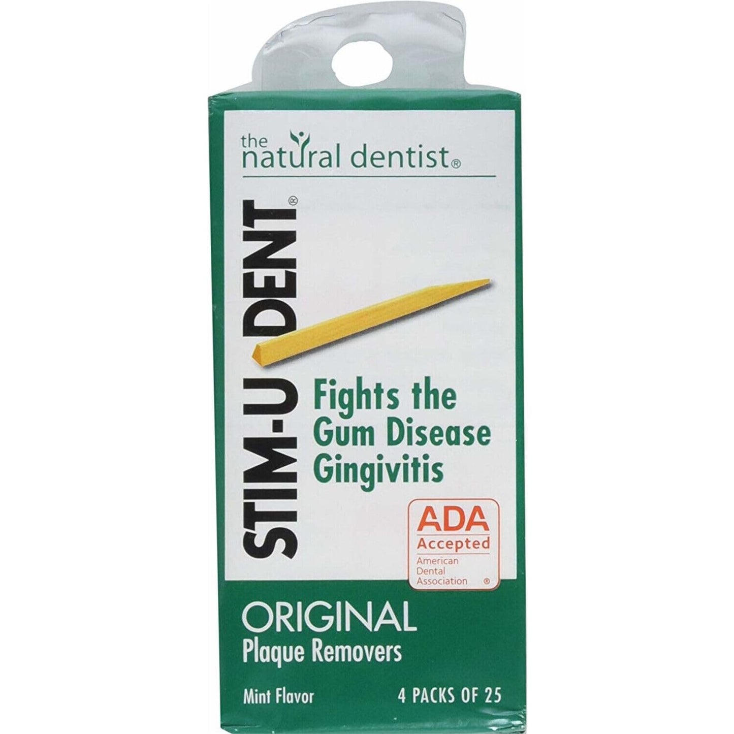 Stim-U-Dent Plaque Removers (Pack of 5) - Minty Dental Picks