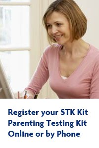 STK Paternity Test Kit – All Lab Fees Included, Free Return Mailer, 99.999% Accurate (2-Person)