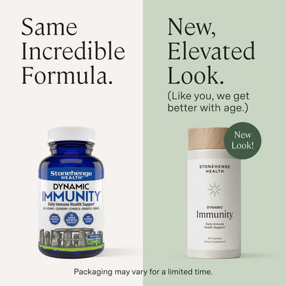 Stonehenge Health Dynamic Immunity – 10-in-1 Immune Support, 60 Capsules