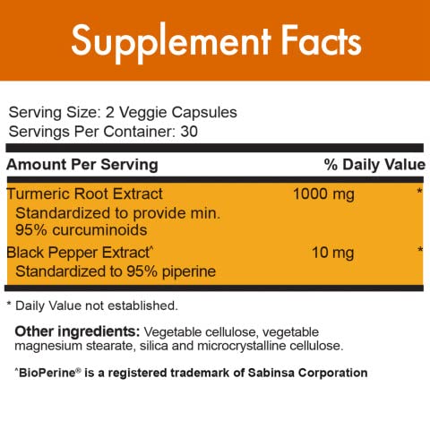 Stop Aging Now Curcumin2K with Bioperine – Brain & Heart Health, Antioxidants & Joint Support | Turmeric & Black Pepper Extract – 60 Vcaps (3 Bottle Pack)
