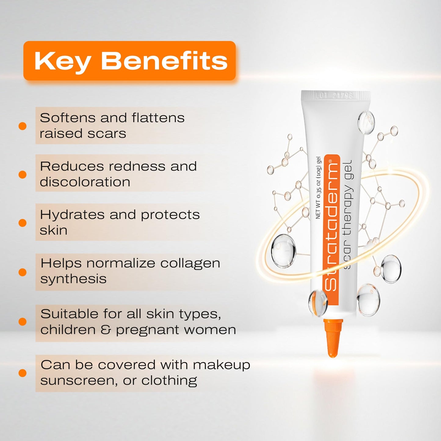 Strataderm Professional Scar Therapy Gel | Manage Old & New Scars | 10g