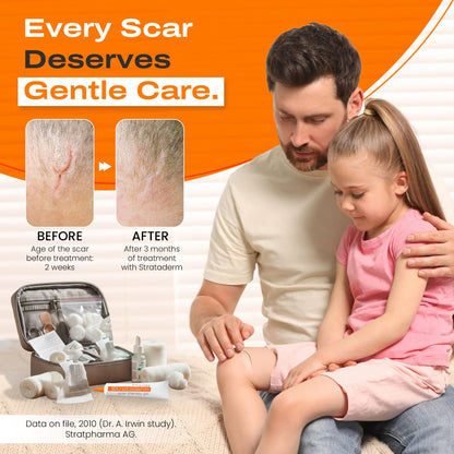 Strataderm Professional Scar Therapy Gel | Manage Old & New Scars | 10g
