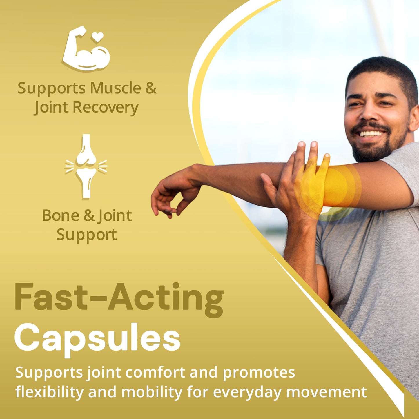 Strength & Spices Bone, Muscle & Joints – 28 Ingredients, 1000mg Vegan UK Made