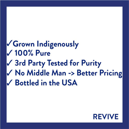 Stress Easy Essential Oil Blend by Revive – 100% Pure Therapeutic Grade