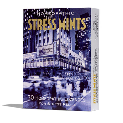 Historical Remedies Stress Mints (1 Pack) - Homeopathic Lozenges for Stress & Digestion | Organic Peppermint, Vegan & Gluten-Free