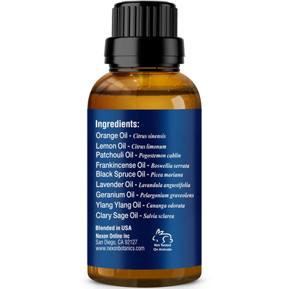 Stress Relief Essential Oil Blend 30 ml – Calm Diffuser Oil | Nexon Botanics