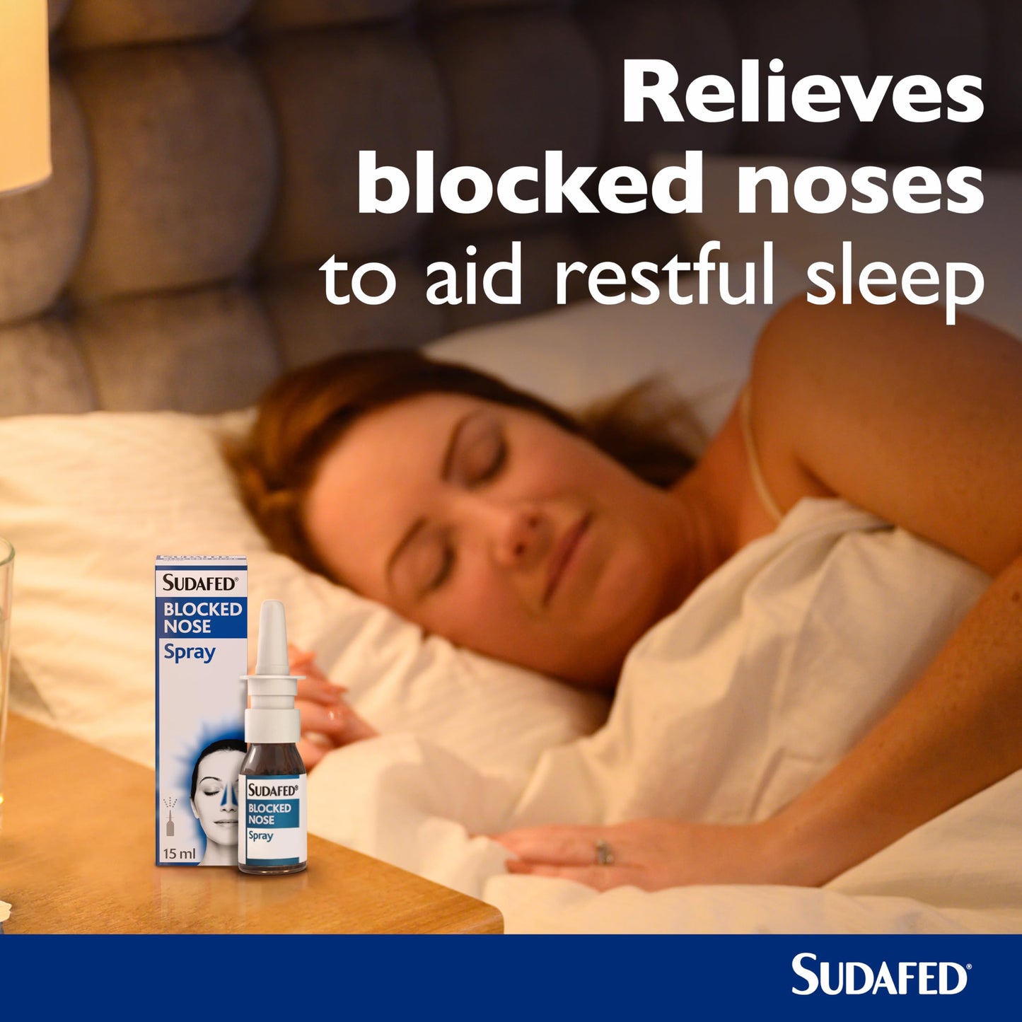 Sudafed 15ml Blocked Nose Spray | Fast, Non-Drowsy Congestion Relief