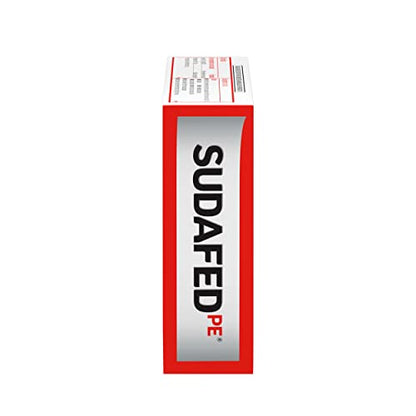 Sudafed PE Non-Drowsy Head Congestion + Pain Relief Caplets with Ibuprofen 200 mg & Phenylephrine HCl 10 mg – 20 ct