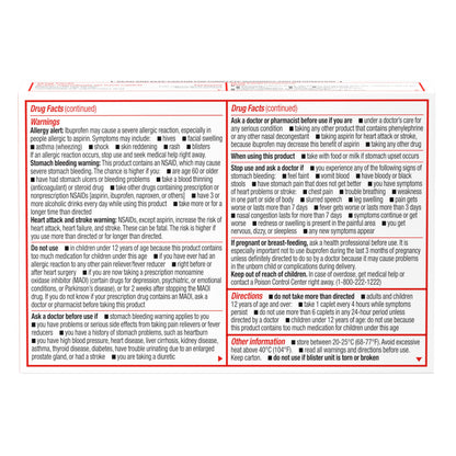 Sudafed PE Non-Drowsy Head Congestion + Pain Relief Caplets with Ibuprofen 200 mg & Phenylephrine HCl 10 mg – 20 ct