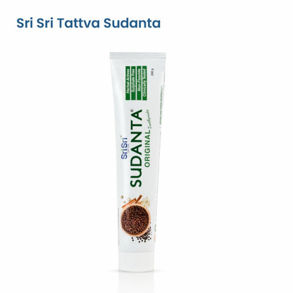 Sri Sri Tattva Sudanta Herbal Toothpaste – SLS Free & Fluoride Free (200 g Pack of 2)