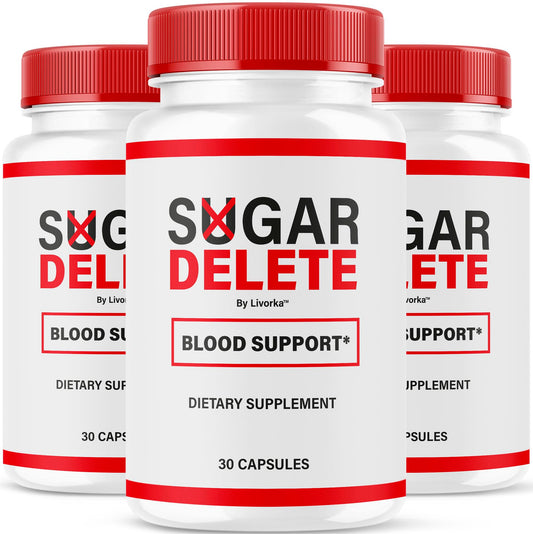 Sugar Delete Capsules (3 Pack) – Official Supplement, All-Natural Formula BritishVita | Premium UK Vitamins & Wellness Supplements