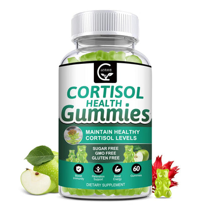 Sugar-Free Cortisol Gummies | 9-in-1 Stress Support for Women