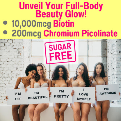 Sugar Free Gummies with TUDCA, NAC, Berberine & Cinnamon – 7-in-1 Health Gummies