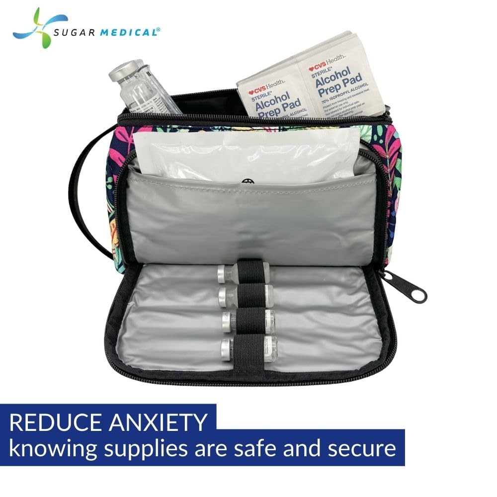 Sugar Medical IVF Supply Bag - Insulated Organizer with Ice Pack | IVF Gift