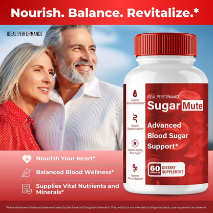 Sugar Mute Capsules - Blood Support Pills | Maximum Strength