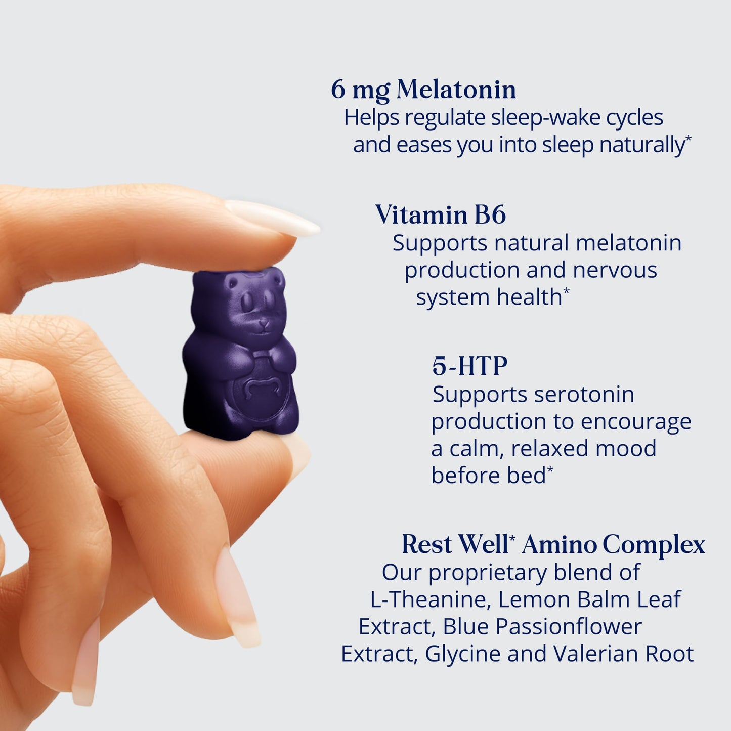 SugarBearPro Sleep Gummy 14 Day Supply - 6mg Melatonin, Vegan