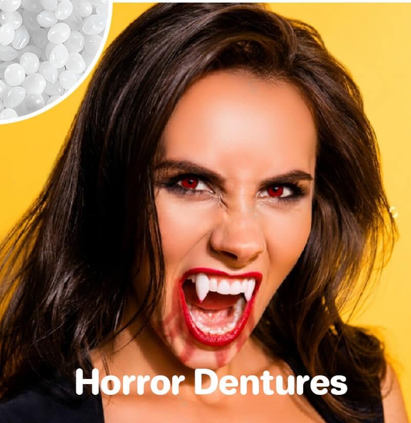 Sukh 10.9oz Thermoplastic Denture Beads – DIY Tooth Repair Kit