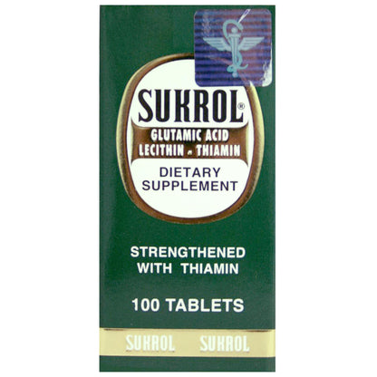 SUKROL Vitamin - Improve Healthy Brain Function | 100 Tablets