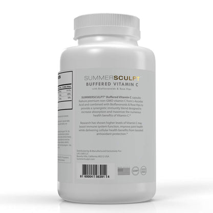 SummerSculpt Vitamin C 1000 mg - Immune Support with Rose Hips