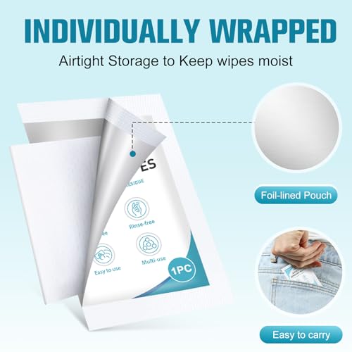 Summerbrite Adhesive Remover Wipes XL – No-Sting & Gentle for Skin, Ostomy & Dressings (36 Pack)