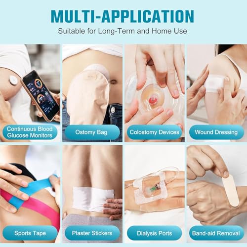 Summerbrite Adhesive Remover Wipes XL – No-Sting & Gentle for Skin, Ostomy & Dressings (36 Pack)