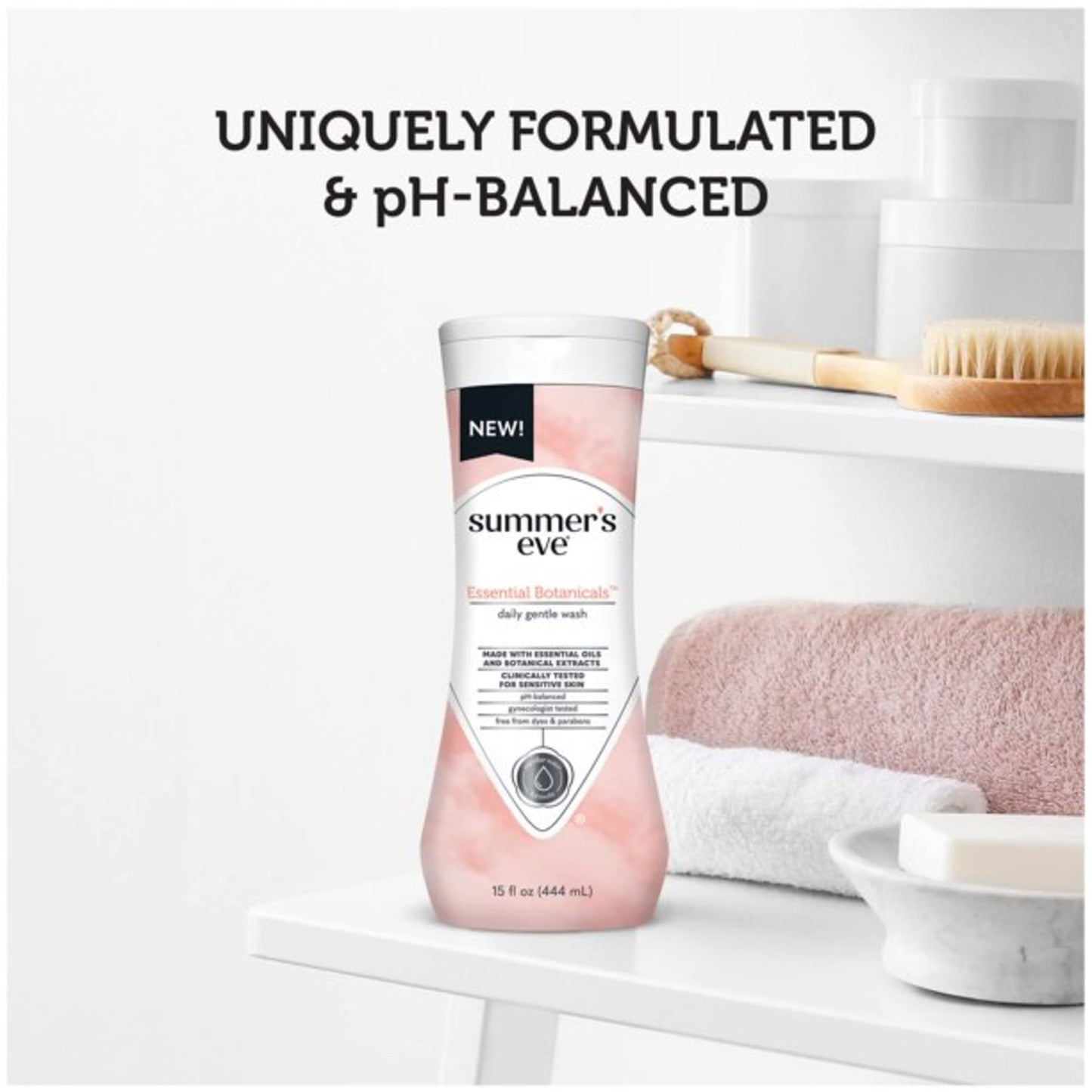 Summer's Eve Essential Botanicals Feminine Wash with Orange Oil