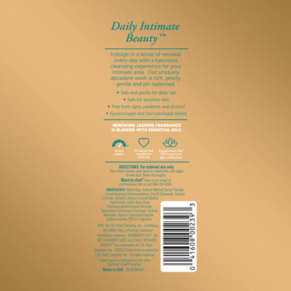Summer's Eve Spa Daily Intimate Wash - Renewing Jasmine, pH-Balanced, 12 oz
