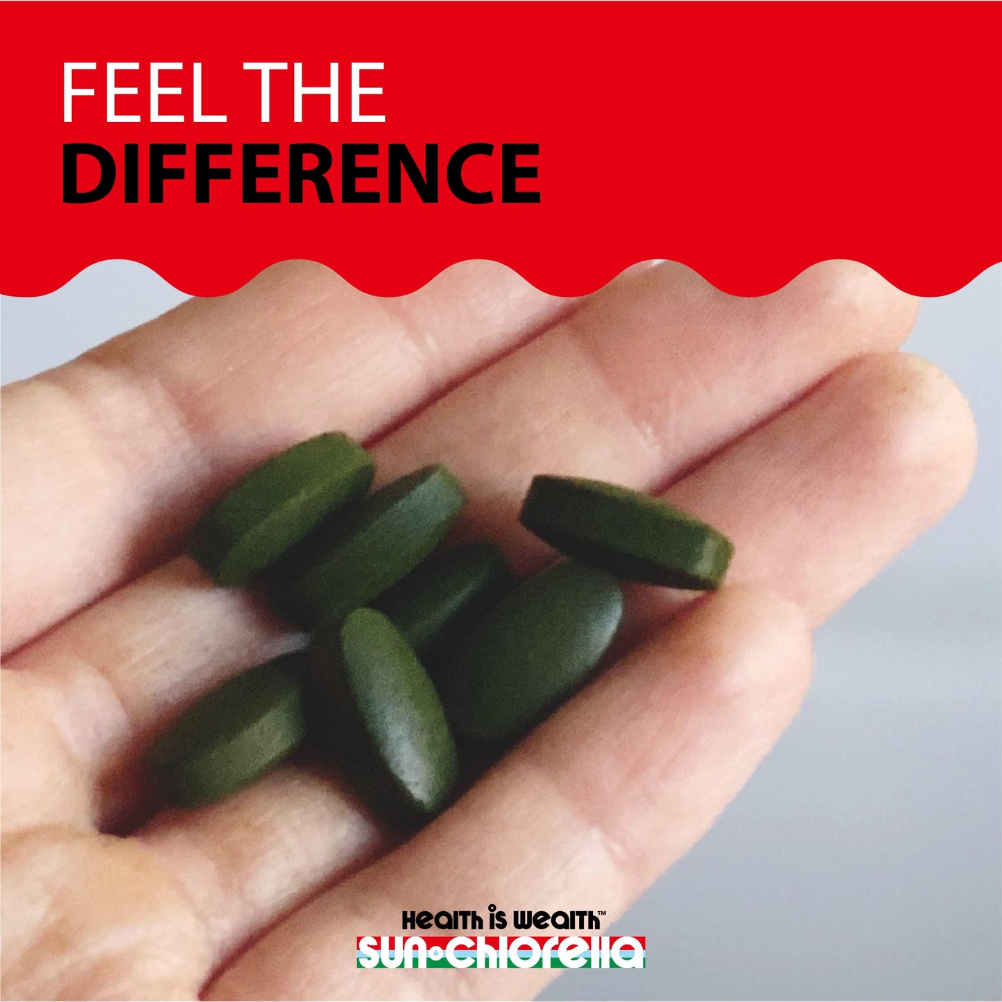 Sun Chlorella 500mg – Whole Body Wellness Green Algae Superfood | Immune Support, Gut Health