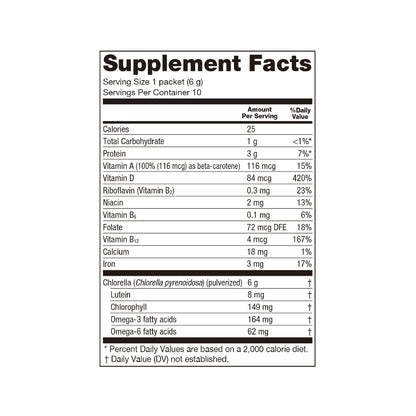 Sun Chlorella Powder – Green Algae Superfood for Immunity & Energy