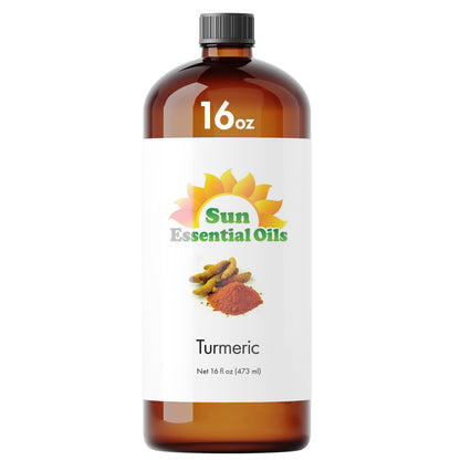 Sun Essential Oils Turmeric Essential Oil 16oz | Aromatherapy, Calming & DIY