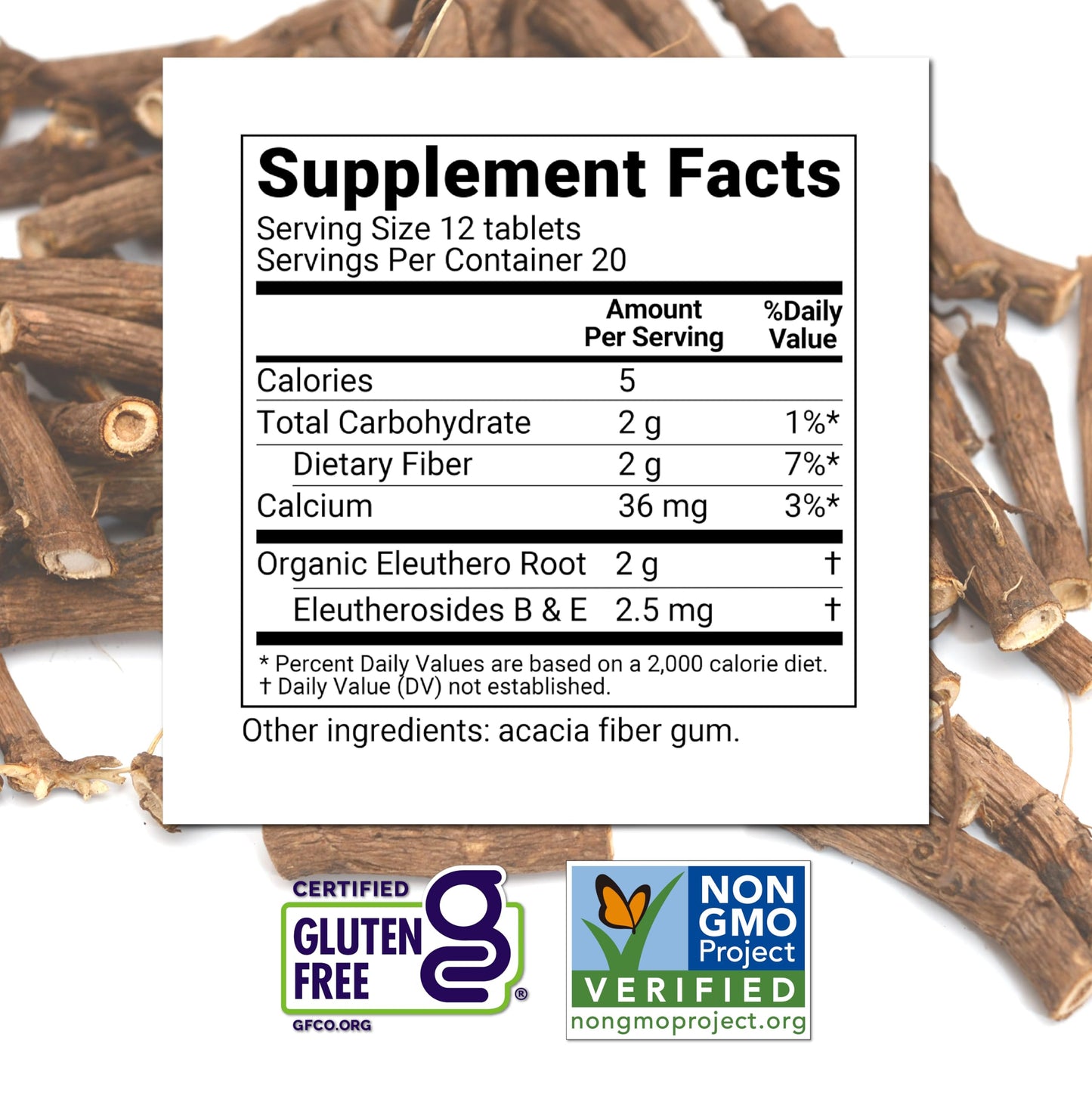 Sun Ukogi Eleuthero Root 200 mg – Natural Adaptogen for Endurance & Well-Being, 240 Tablets, Non-GMO