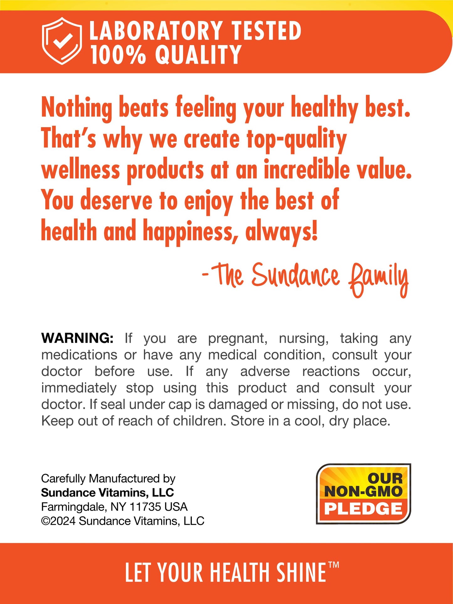 Sundance Calcium 600mg with Vitamin D3 - 60 Caplets | Vegetarian, Non-GMO, Gluten Free