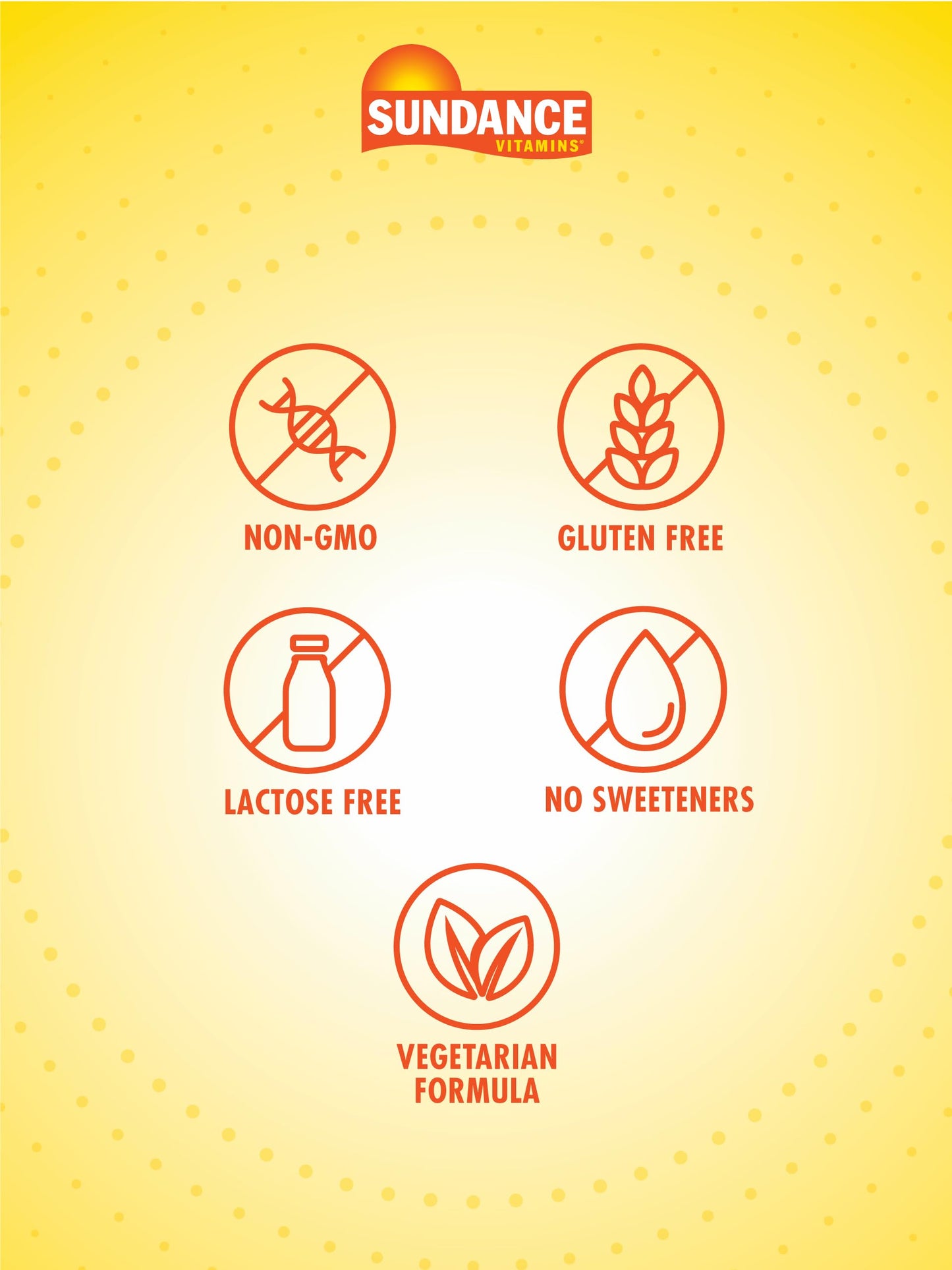 Sundance Calcium 600mg with Vitamin D3 - 60 Caplets | Vegetarian, Non-GMO, Gluten Free