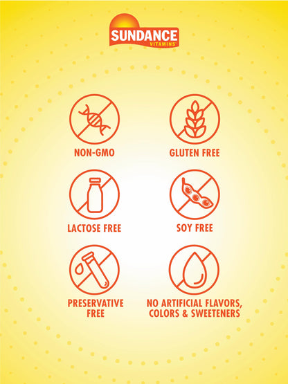 Sundance Flaxseed Oil 3000mg - 90 Softgels | 1500mg Omega-3, Cold Pressed, Non-GMO, Gluten Free