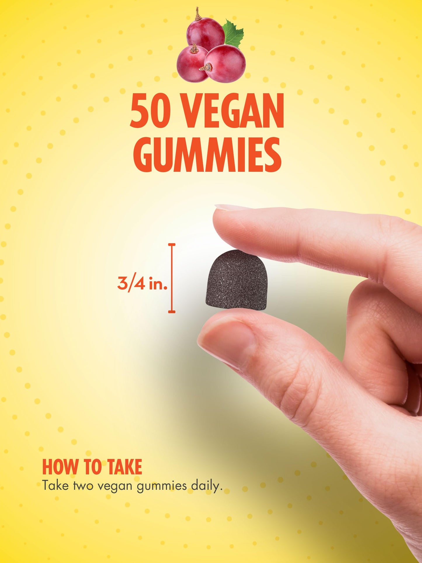 Magnesium Glycinate Gummies – Sundance, 200 mg per Serving, 50 Count, Grape (Vegan, Non-GMO, Gluten Free)