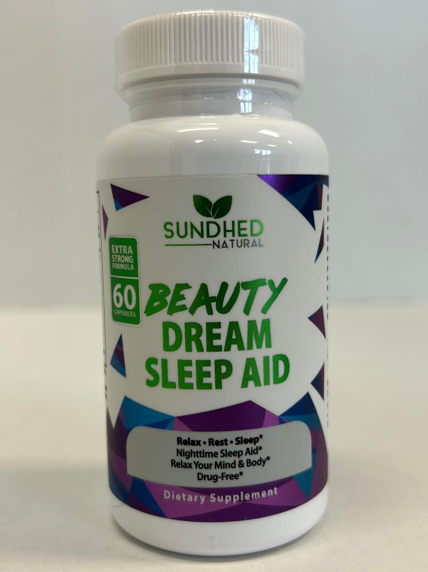 Sundhed Natural Sleep Aid – Dream Sleep with Melatonin & Valerian, Non Habit Forming, Made in USA